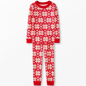 Hanna Andersson Christmas Scandi Snowflake Pajamas